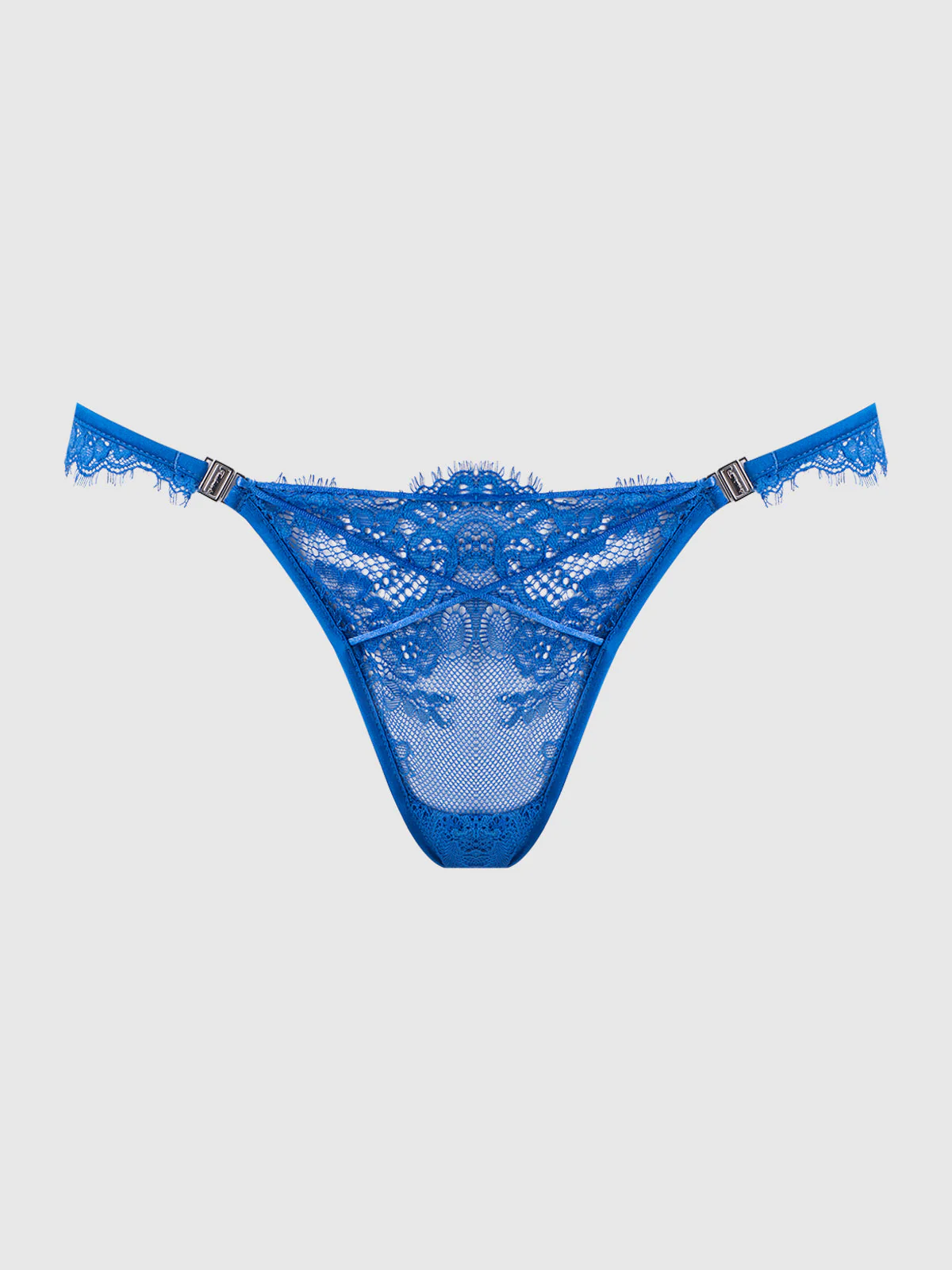 Adelaide Satin & Lace Side Clasp Bikini - Image 6