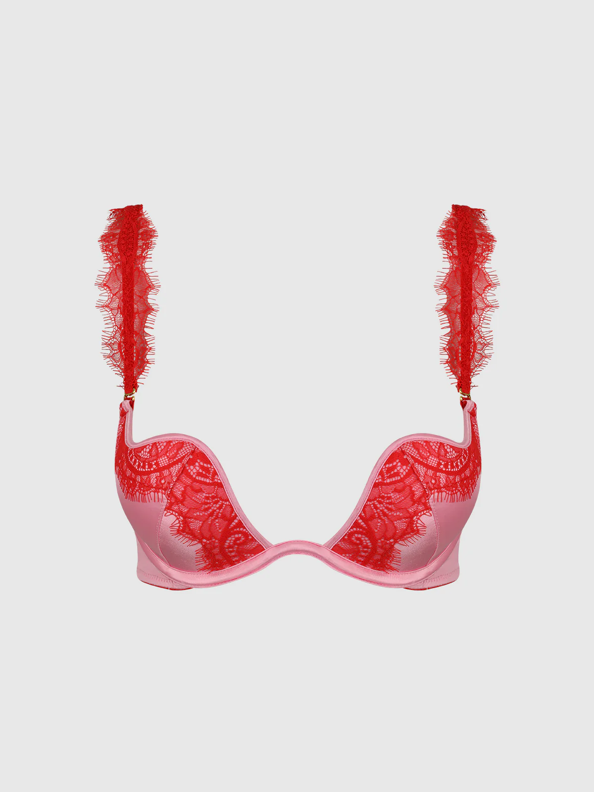 Starlette Liquid Satin & Lace Balconette Bra - Image 7